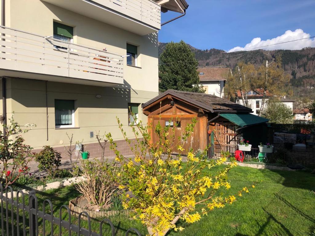 Appartamento Luminoso, Giardino, Vista Dolomiti. 바셀가디피네 외부 사진